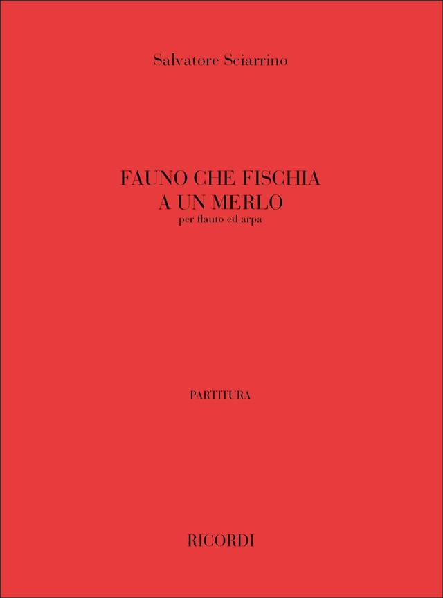 Fauno Che Fischia A Un Merlo
